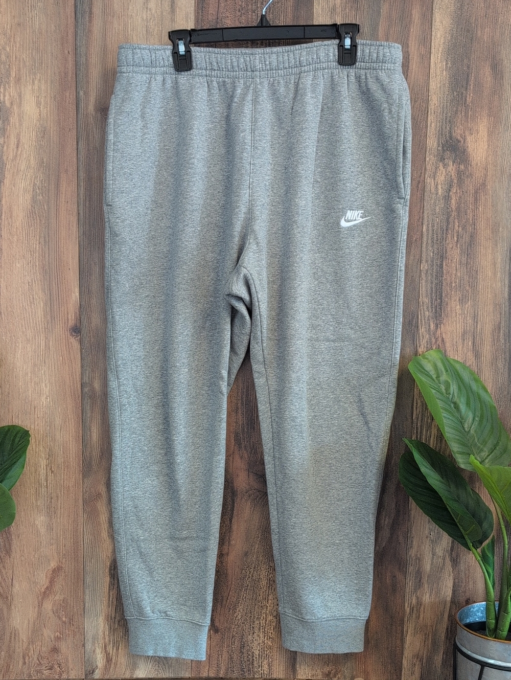 Nike Sportswear Heather Gray Athletic Club Fleece Joggers XL q314